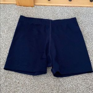 Navy Spandex